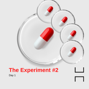 Experiment #2; Day&nbsp;one